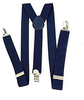 WELLTONE Y- Back Suspenders for Men(Blue)
