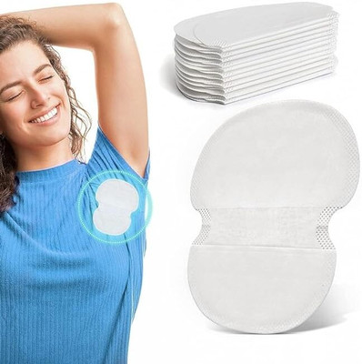 Maahixa Disposable Underarm Sweat Pads Folded, 3 Pairs Sweat Pads