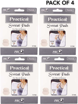 Sweat clear Sweat Pads Pack Of 4 for men women Sweat Pads