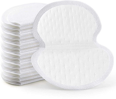 Elecsera Large Sweat Pads For Underarms Women & Men 10 Pads, Breathable And Deodorizing Sweat Pads