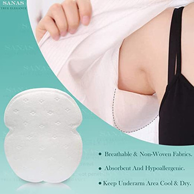 moltera 5 Layers Protection Underarm Sweat SoftStay Confident Longer Arm Pads pack of-10 Sweat Pads