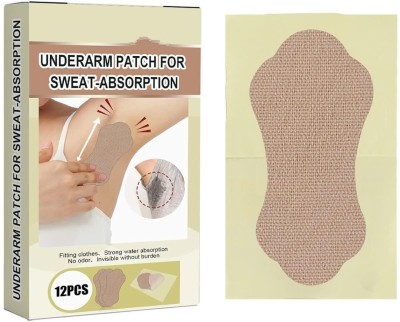 KANAKADHARA Underarm Sweat Patches for Hidrosis Control and Sweating 12 Pcs Sweat Pads