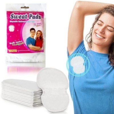 waztex Sweat Pads for Underarms Sweat Stains & Ultra Thin and Deodorising (50 PC) Sweat Pads