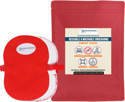 Ecommercehub Premium Reusable Washable Underarms Sweat Pads for Men & Women, Odor-blocking Sweat Pads