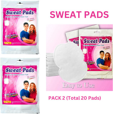 SARVASHVATRENDS (2 Pack) Sweat Pads for Women, Underarm Sweat Pads, Sweat Pads for Men Sweat Pads