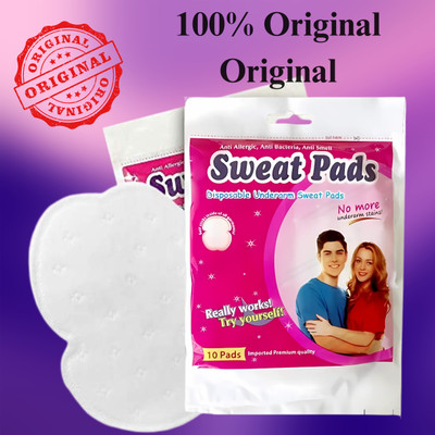 dhanlakshmii 30 Underarm Sweat Pads for Men & Women | Stick-On Disposable Armpit Sweat Sweat Pads