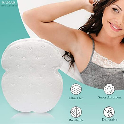 moltera Self Stick Disposable Underarm Sweat Pads pack of-10 Sweat Pads