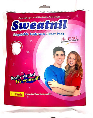 Griztan Single pack self stick disposable underarm Sweat Pads