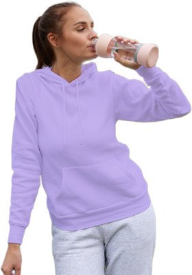 Xsware Full Sleeve Solid Women Sweatshirt
