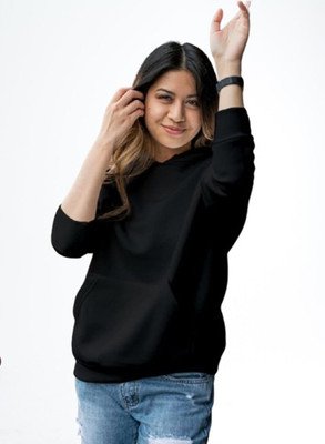 LWEXS Full Sleeve Solid Women Sweatshirt