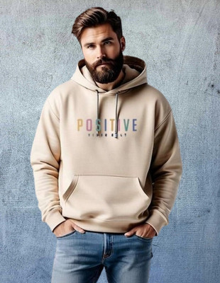DAPPERS THREADS Printed Round Neck Casual Men Beige Sweater