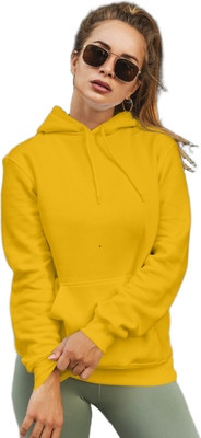 RS FASHION Full Sleeve Solid Women Sweatshirt