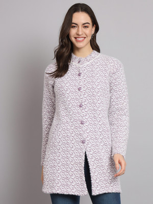 ASDF Wool Blend Embellished Coat