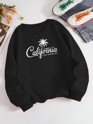 MAJESTIC FASHION Solid Round Neck Casual Women Black Sweater