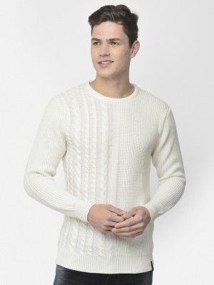 NUMERO UNO Colorblock Turtle Neck Casual Men Multicolor Sweater