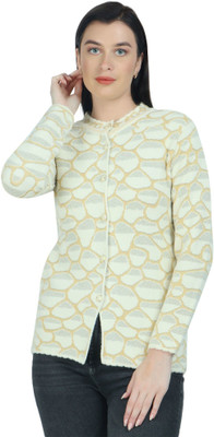 HITTIKA Self Design V Neck Casual Women Multicolor Sweater