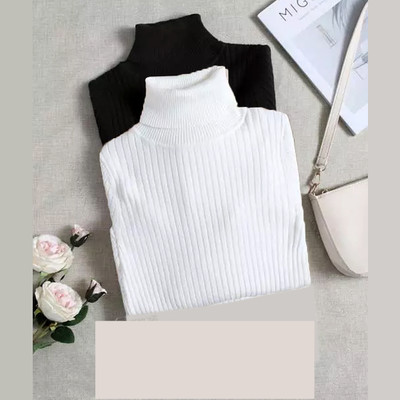BHAKTI UNIQUE Solid Turtle Neck Casual Women Reversible Black, White Sweater