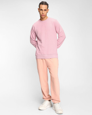 Picpok Trends Full Sleeve Solid Men Sweatshirt
