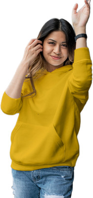 Xsware Full Sleeve Solid Women Sweatshirt