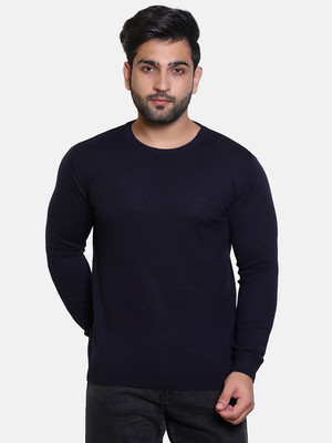 UGF Solid Round Neck Party Men Multicolor Sweater
