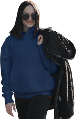 Xsware Full Sleeve Solid Women Sweatshirt