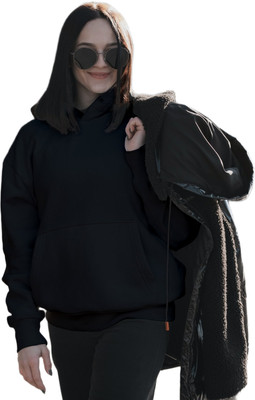 Bharatuniform Full Sleeve Solid Women Sweatshirt