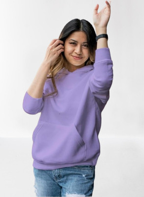 Ashkart Full Sleeve Solid Women Sweatshirt