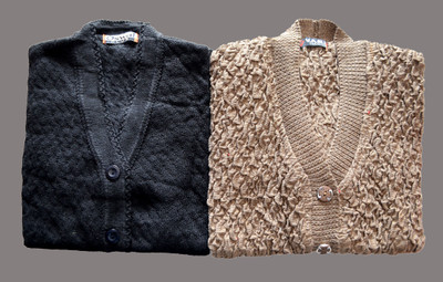 Shunit creation Solid V Neck Formal Women Black, Brown Sweater