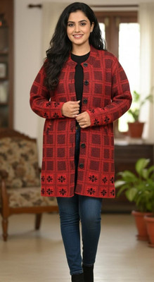 Fashionpoint Solid Round Neck Casual Women Red, Black Sweater