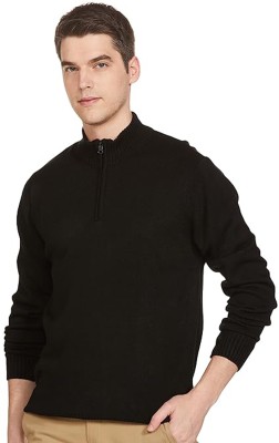 Svfas Solid Turtle Neck Casual Men Multicolor Sweater