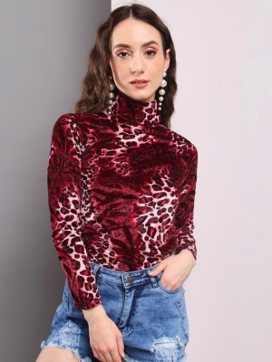 TANDUL Solid High Neck Casual Women Multicolor Sweater