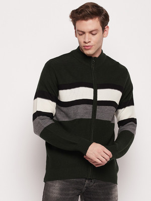 CANTABIL Striped Round Neck Casual Men Multicolor Sweater