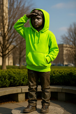 MDS Solid Round Neck Casual Boys & Girls Green Sweater