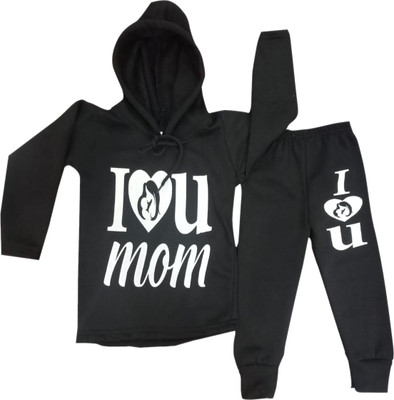 L Fashion Graphic Print Round Neck Casual Baby Boys & Baby Girls Reversible Black Sweater