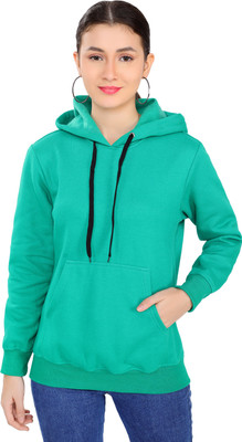 RiverHill Full Sleeve Solid Women Sweatshirt