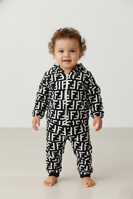 KUBED FASHION Printed Hooded Neck Casual Baby Boys & Baby Girls Black Sweater