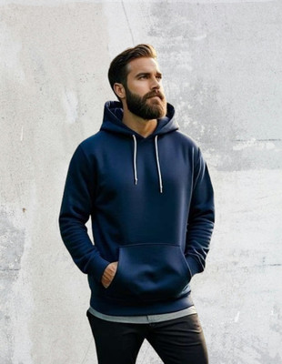 DAPPERS THREADS Full Sleeve Solid Men Sweatshirt