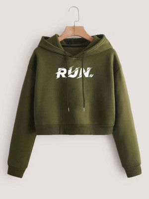 HOC Full Sleeve Printed Women Sweatshirt