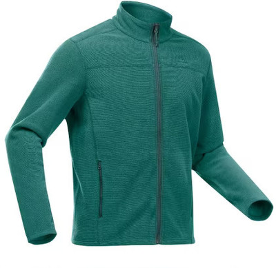 NSUN QUECHUA Solid High Neck Casual Men Green Sweater