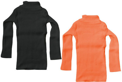 MTI FAASHION Solid High Neck Casual Baby Boys & Baby Girls Multicolor Sweater