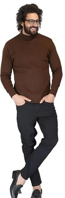 Jitendragiri Solid Turtle Neck Casual Men Multicolor Sweater