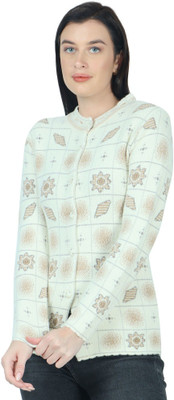 HITTIKA Self Design High Neck Casual Women Multicolor Sweater