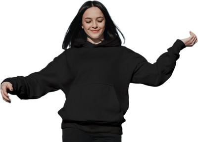 RS FASHION Full Sleeve Solid Women Sweatshirt
