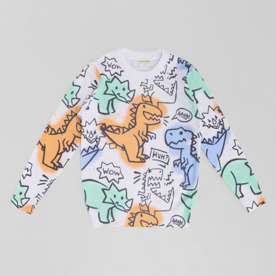 Pantaloons Junior Full Sleeve Printed Boys Sweatshirt