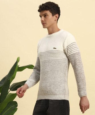 KILVESTED Striped Round Neck Casual Men Multicolor Sweater