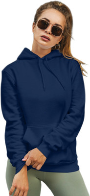 Xsware Full Sleeve Solid Women Sweatshirt