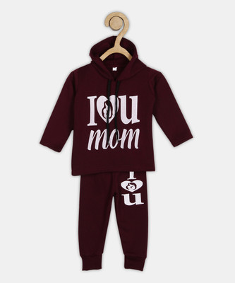 MASTERY Boys & Girls Casual Sweatshirt Sweatshirt(maroon)