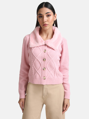 KAZO Full Sleeve Solid Women Jacket