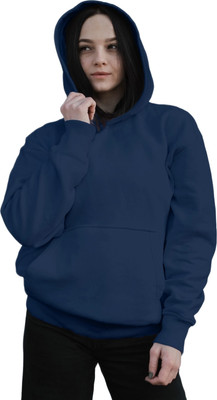 HOC Full Sleeve Solid Women Sweatshirt