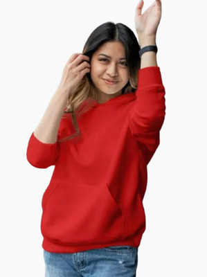 LWEXS Full Sleeve Solid Women Sweatshirt
